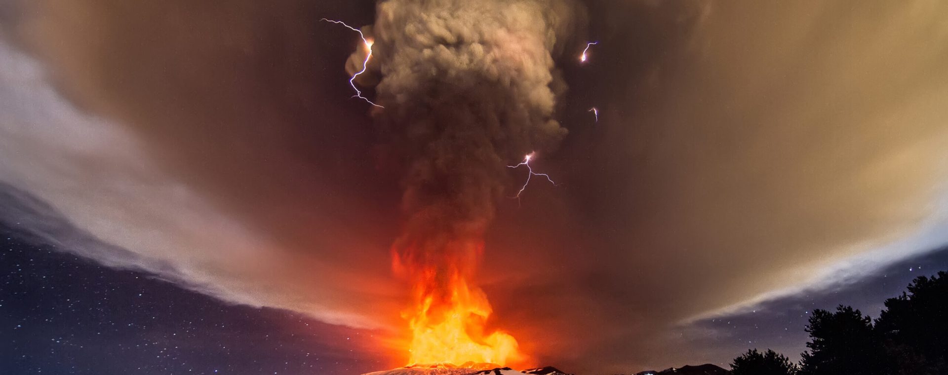 Dirty thunderstorm - Etna